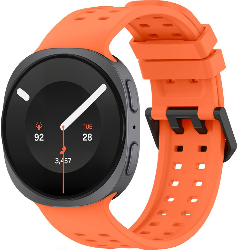 Каишка Tech-Protect Silicone Air за Samsung Galaxy Watch9 / Watch8 / Watch8 Classic Series, Оранжева