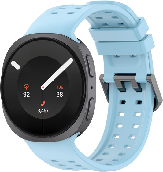 Каишка Tech-Protect Silicone Air за Samsung Galaxy Watch9 / Watch8 / Watch8 Classic Series, синя