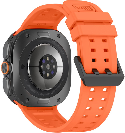 Каишка Tech-Protect Silicone Air за Samsung Galaxy Watch Ultra Series, Оранжева