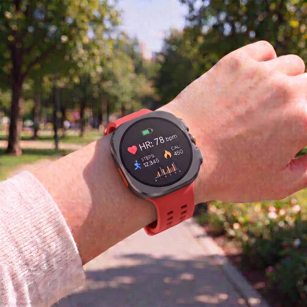 Каишка Tech-Protect Silicone Air за Samsung Galaxy Watch9 / Watch8 / Watch8 Classic Series, Червена