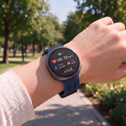 Каишка Tech-Protect Silicone Air за Samsung Galaxy Watch9 / Watch8 / Watch8 Classic Series, Тъмносиня