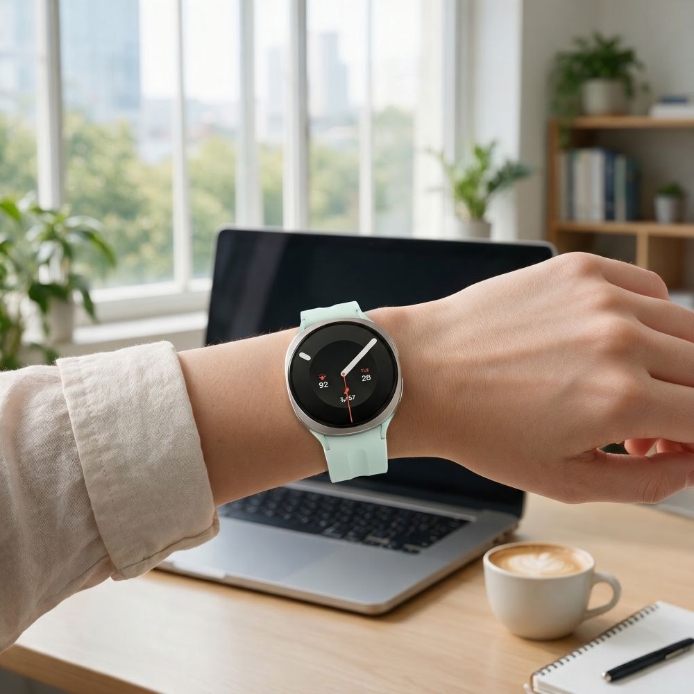 Каишка Tech-Protect Silicone Evo за Samsung Galaxy Watch9 / Watch8 / Watch8 Classic Series, Ментово зелено