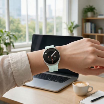 Каишка Tech-Protect Silicone Evo за Samsung Galaxy Watch9 / Watch8 / Watch8 Classic Series, Ментово зелено