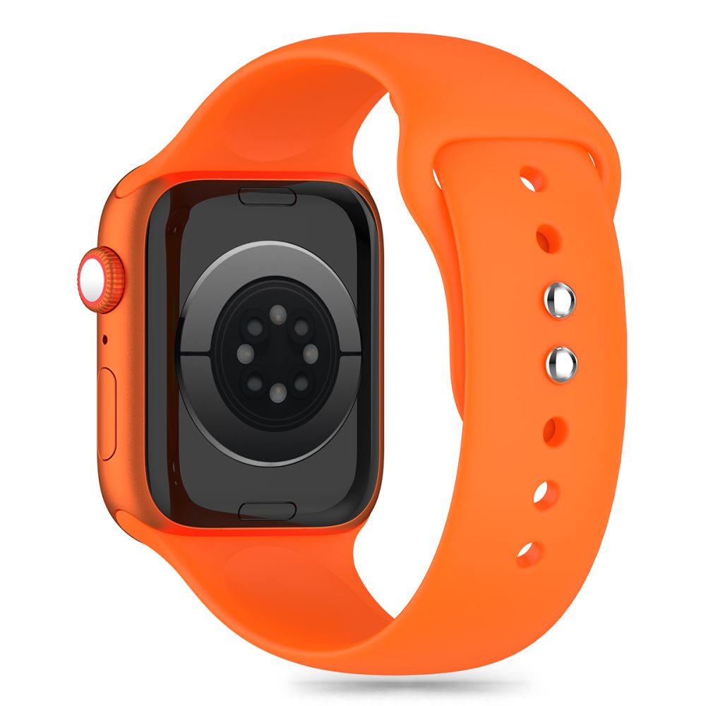 Tech-Protect Силиконова каишка за Apple Watch 41mm / 40mm / 38mm Series, оранжева 