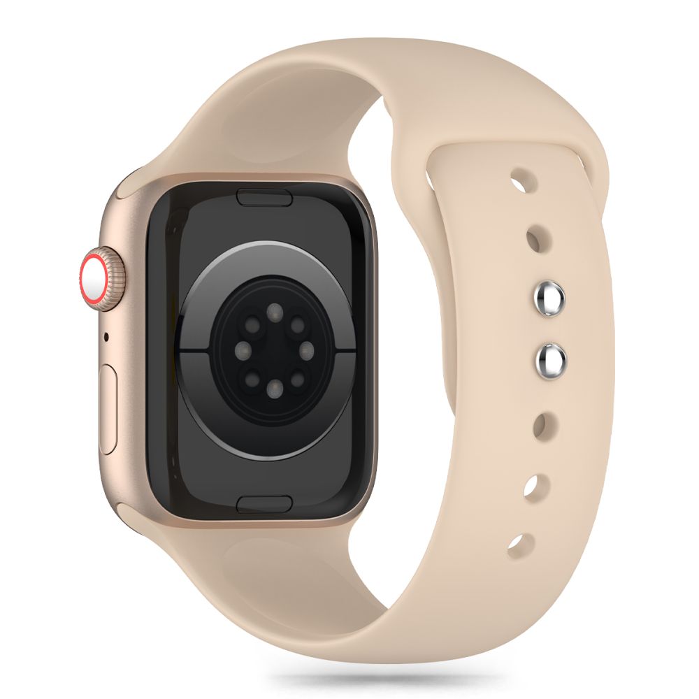 Каишка Tech-Protect Silicone за Apple Watch 41mm / 40mm / 38mm Series, Бежовa