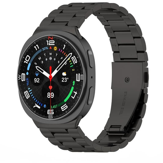 Каишка Tech-Protect Stainless за Samsung Galaxy Watch8 / Watch8 Classic Series, Черна
