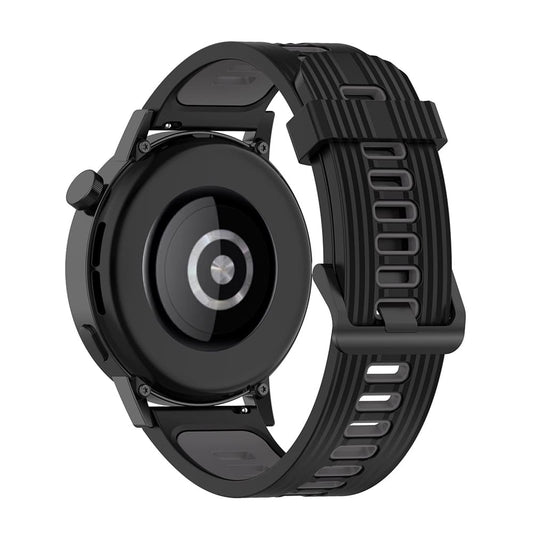 Каишка Techsuit W002 за Samsung Galaxy Watch / Huawei Watch Series, 20mm, Черна