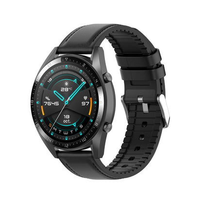 Каишка Techsuit W007 за Samsung Galaxy Watch / Huawei Watch Series, 20mm, Черна