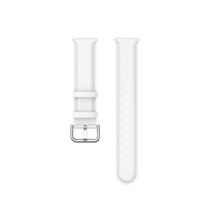 Каишка Techsuit W007PU за Samsung Galaxy Watch / Huawei Watch Series, 22mm, Бяла