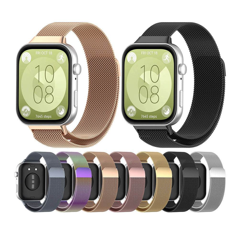 Каишка Techsuit W009 за Huawei Watch Fit 4 Pro / Watch Fit 4 / Watch Fit 3, Синя