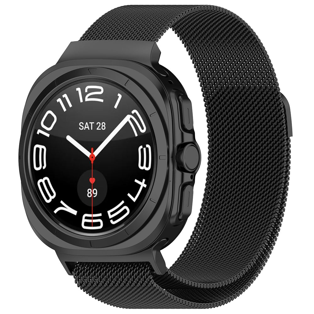 Каишка Techsuit W009 за Samsung Galaxy Watch Ultra, Черна