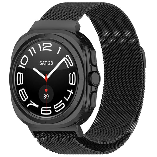 Каишка Techsuit W009 за Samsung Galaxy Watch Ultra, Черна