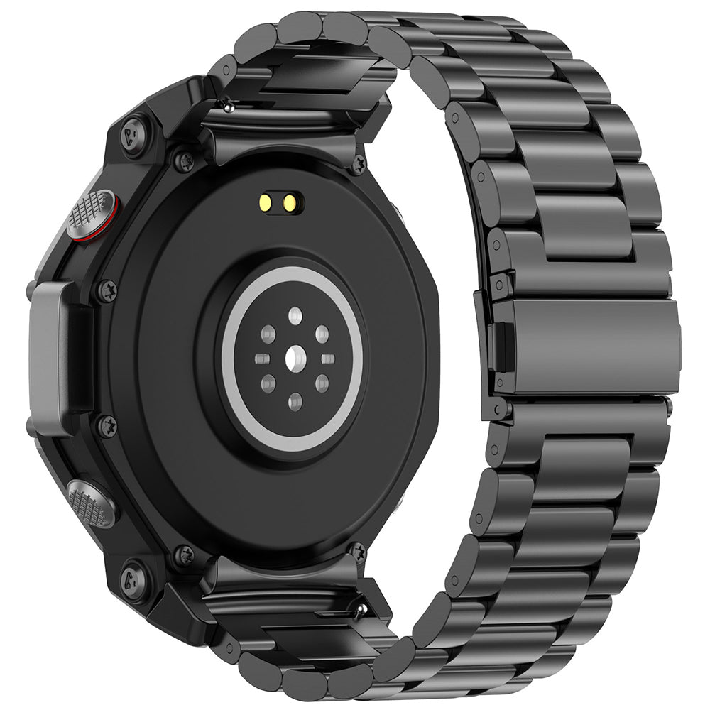 Каишка Techsuit W010 за Amazfit T-Rex 3, Черна