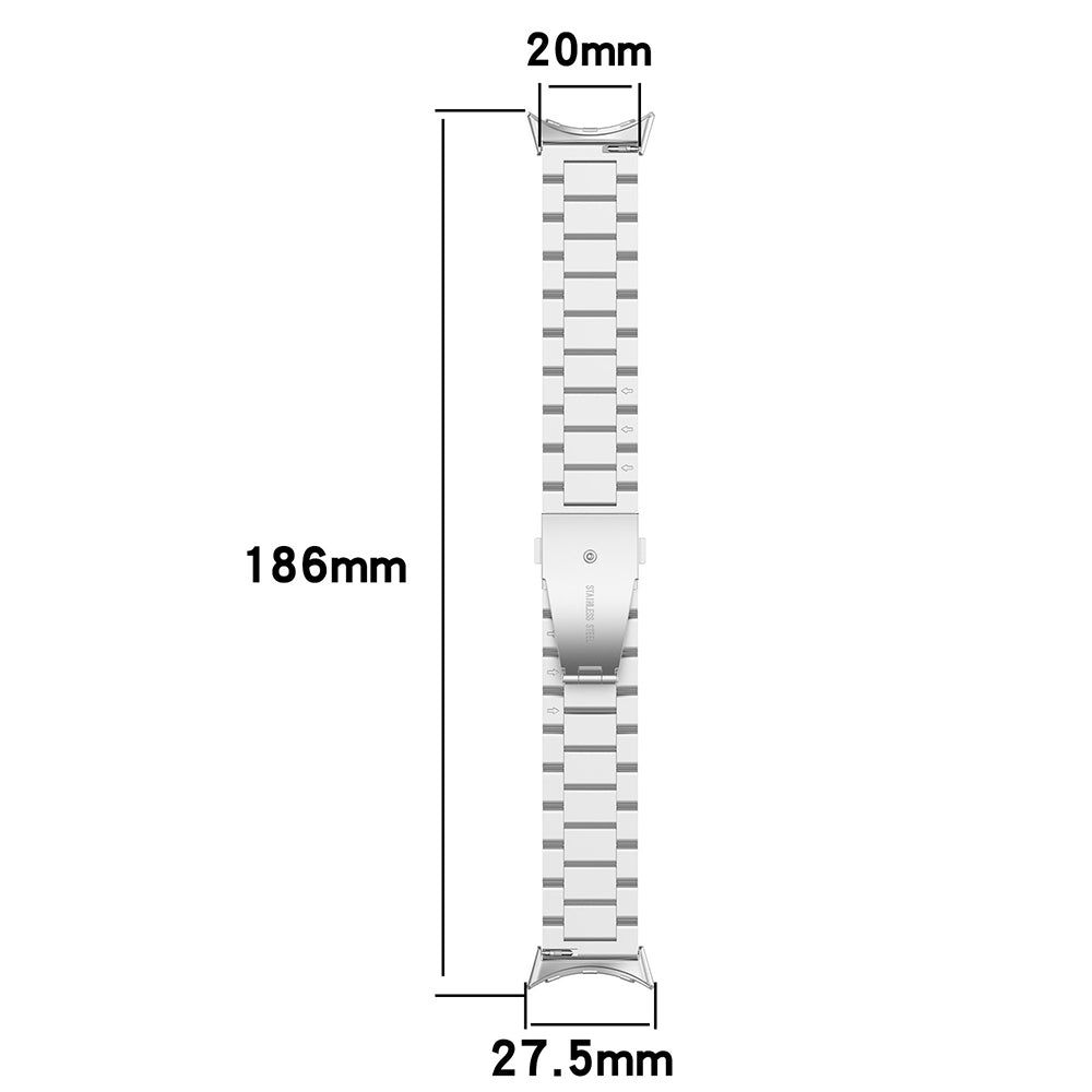 Techsuit W010 Strap for Google Pixel Watch 4 45mm, Silver