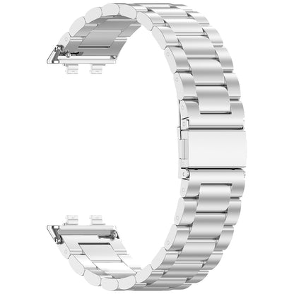 Каишка Techsuit W010 за Huawei Band 11 / 11 Pro, Сребриста
