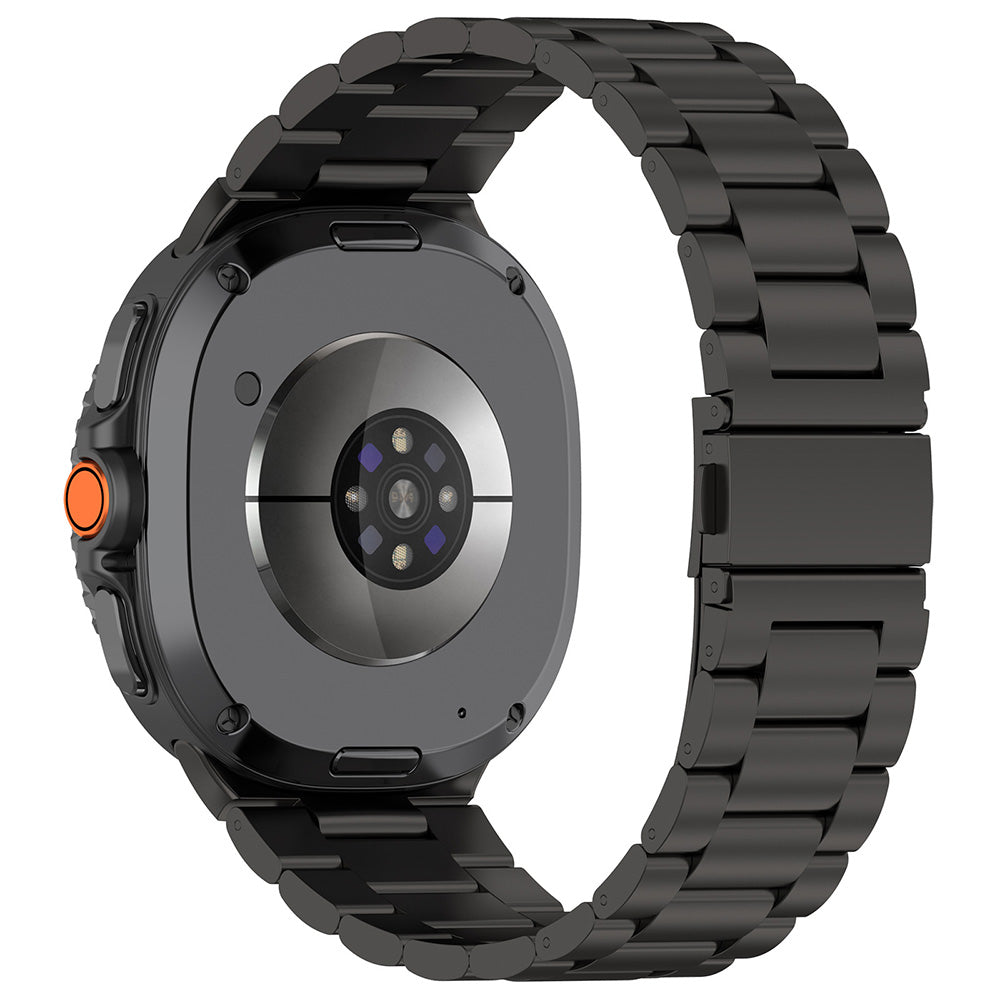 Каишка Techsuit W010 за Samsung Galaxy Watch 8 Classic / Watch8 44mm / Watch 8 40mm, Черна