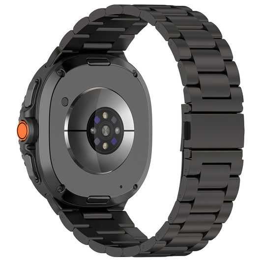 Каишка Techsuit W010 за Samsung Galaxy Watch 8 Classic / Watch8 44mm / Watch 8 40mm, Черна