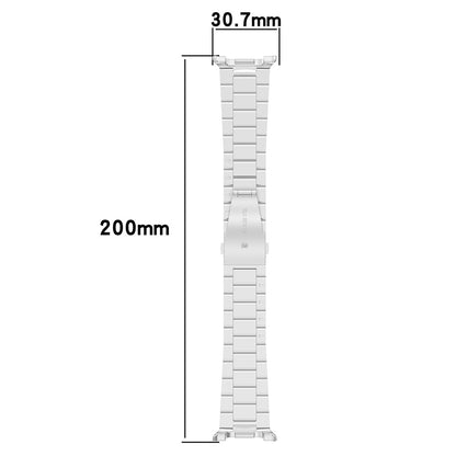 Каишка Techsuit W010 за Samsung Galaxy Watch 8 Classic / Watch8 44mm / Watch 8 40mm, Черна