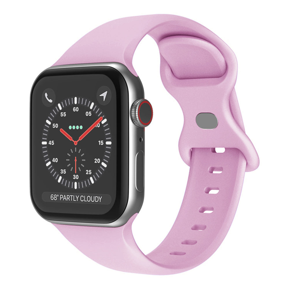 Каишка Techsuit W031 за Apple Watch 49mm / 46mm / 45mm / 44mm / 42mm Series, Розова