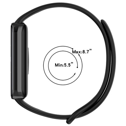 Каишка Techsuit W014 за Honor Band 9, Черна