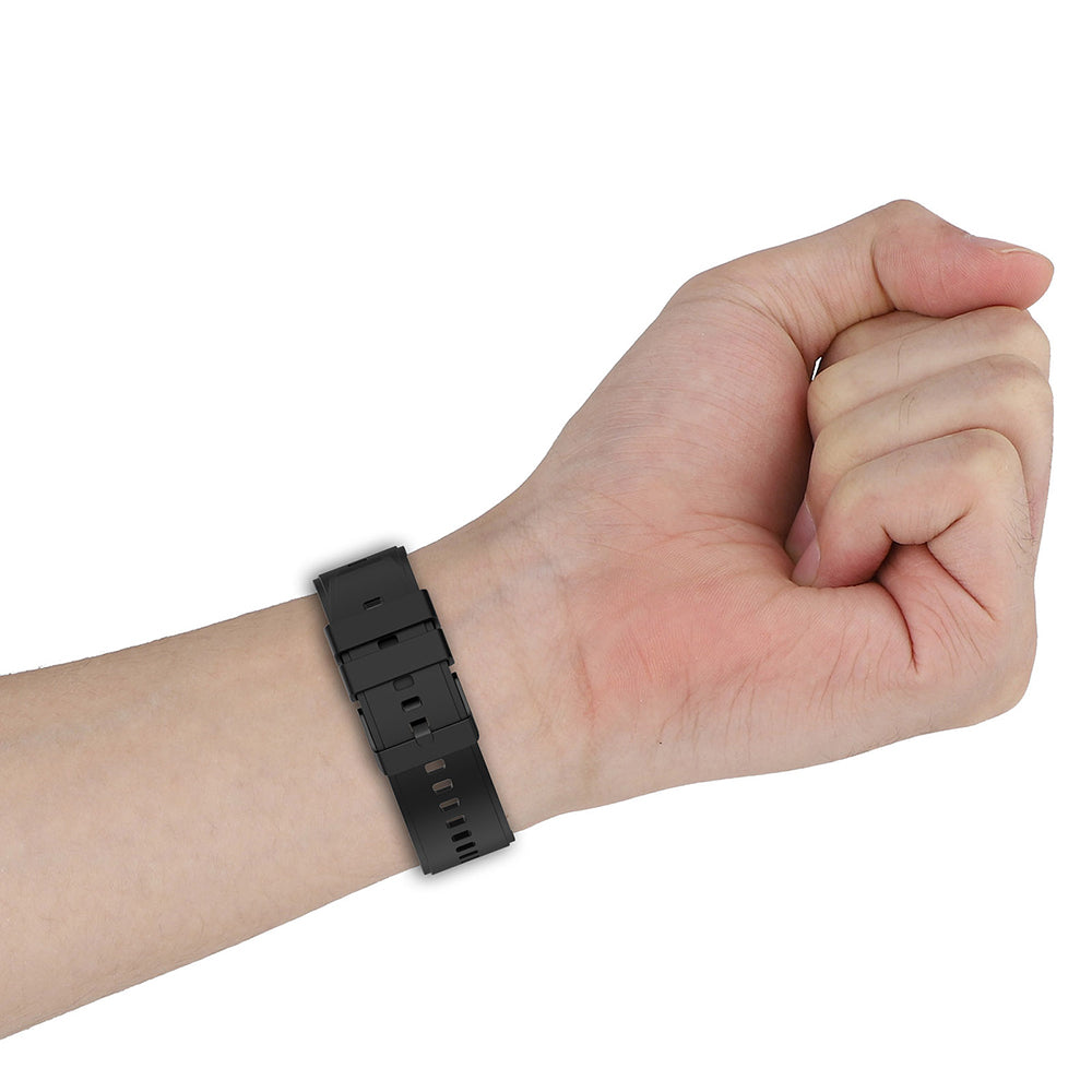 Каишка Techsuit W026 за Samsung Galaxy Watch / Huawei Watch Series, 20mm, Тъмнозелена