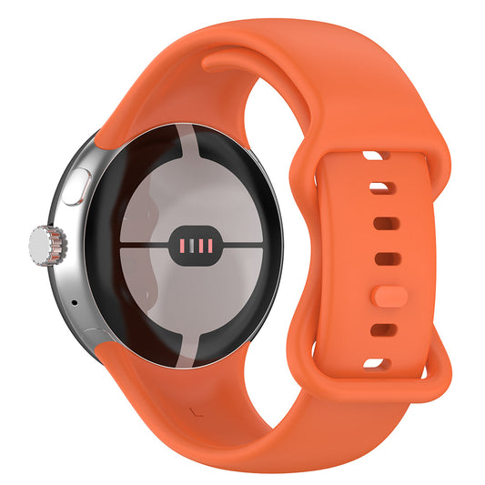Каишка Techsuit W031 за Google Pixel Watch 4 41mm / Watch 3 41mm / Watch 2 / Watch, Оранжева