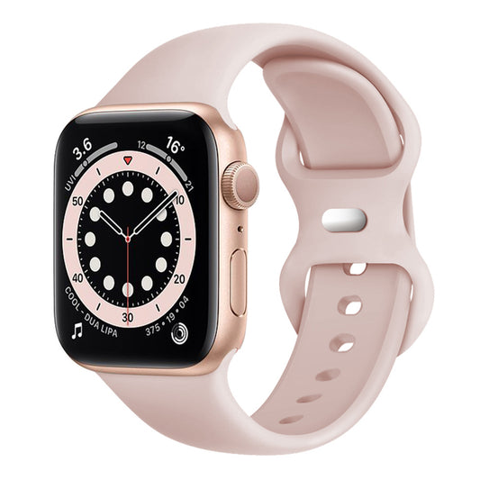 Каишка Techsuit W031 за Apple Watch 42mm / 41mm / 40mm / 38mm Series, бледо розова