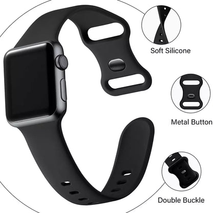Каишка Techsuit W031 за Apple Watch 42mm / 41mm / 40mm / 38mm серия, Сив