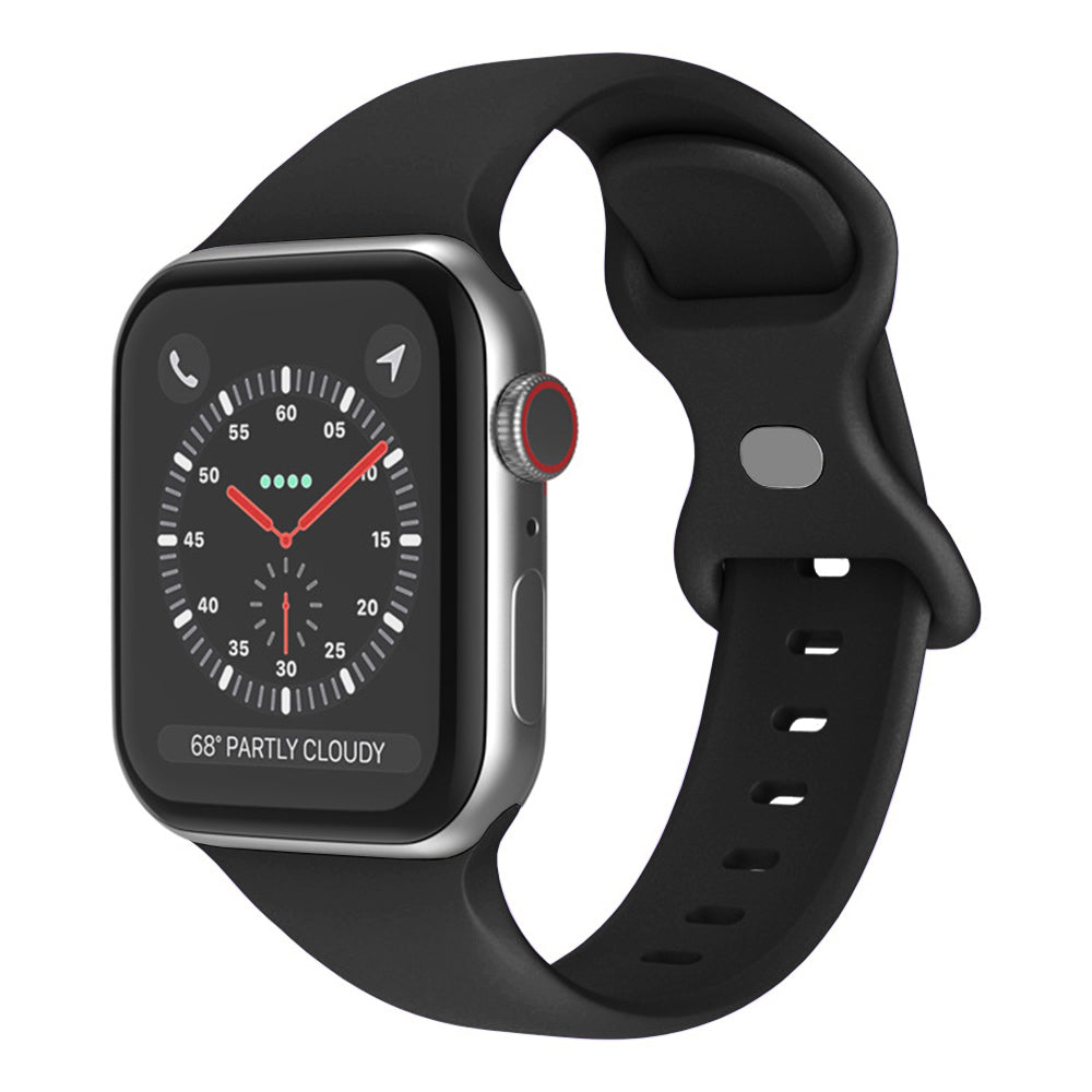 Techsuit W031 Strap for Apple Watch 42mm / 41mm / 40mm / 38mm Series, Black