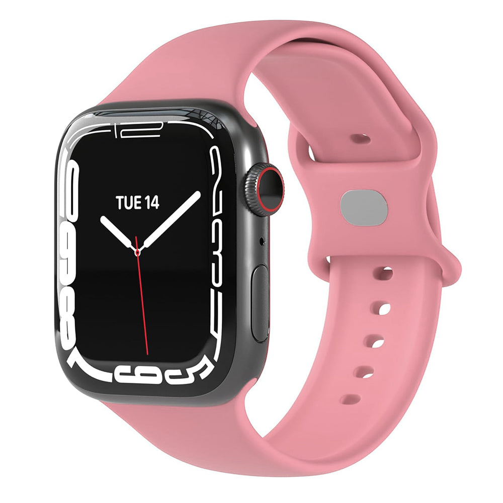 Каишка Techsuit W031 за Apple Watch 42mm / 41mm / 40mm / 38mm Series, Розова