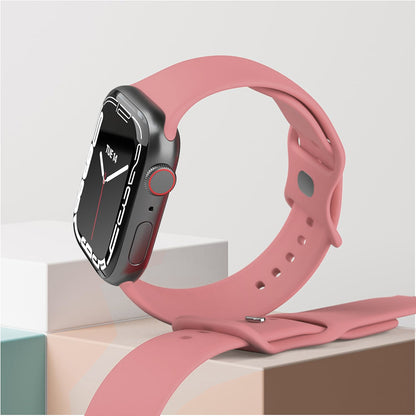Каишка Techsuit W031 за Apple Watch 42mm / 41mm / 40mm / 38mm Series, Розова