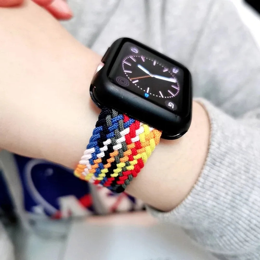 Каишка Techsuit W032 за Apple Watch 49mm / 46mm / 45mm / 44mm / 42mm Series, Тъмносиня
