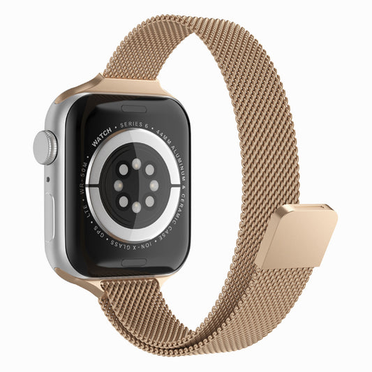 Каишка Techsuit W034 за Apple Watch 49mm / 46mm / 45mm / 44mm / 42mm Series, Златиста