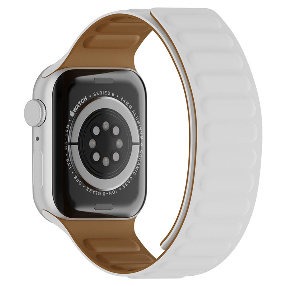 Каишка Techsuit W035 за Apple Watch 42mm / 41mm / 40mm / 38mm Series, Бяла