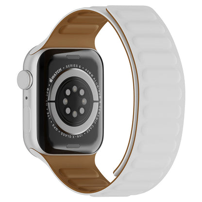 Каишка Techsuit W035 за Apple Watch 42mm / 41mm / 40mm / 38mm Series, Бяла