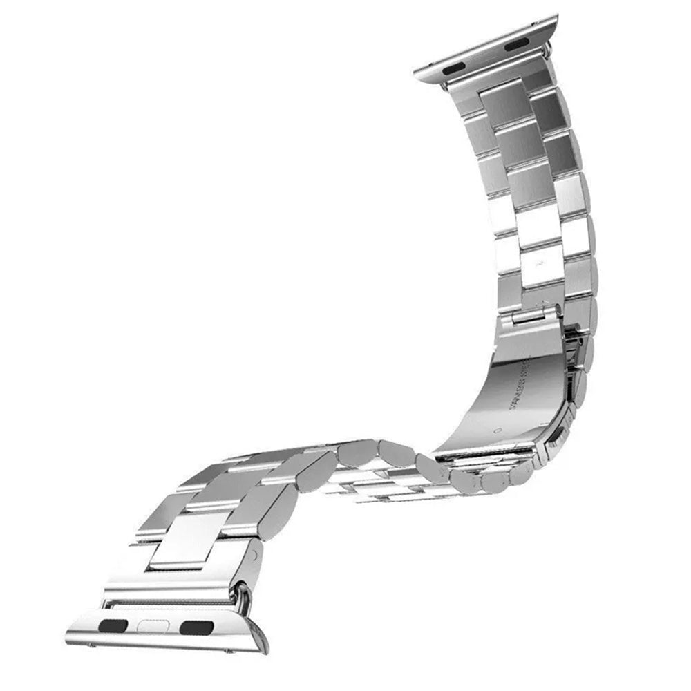 Каишка Techsuit W036 за Apple Watch 49mm / 46mm / 45mm / 44mm / 42mm Series, Сребриста