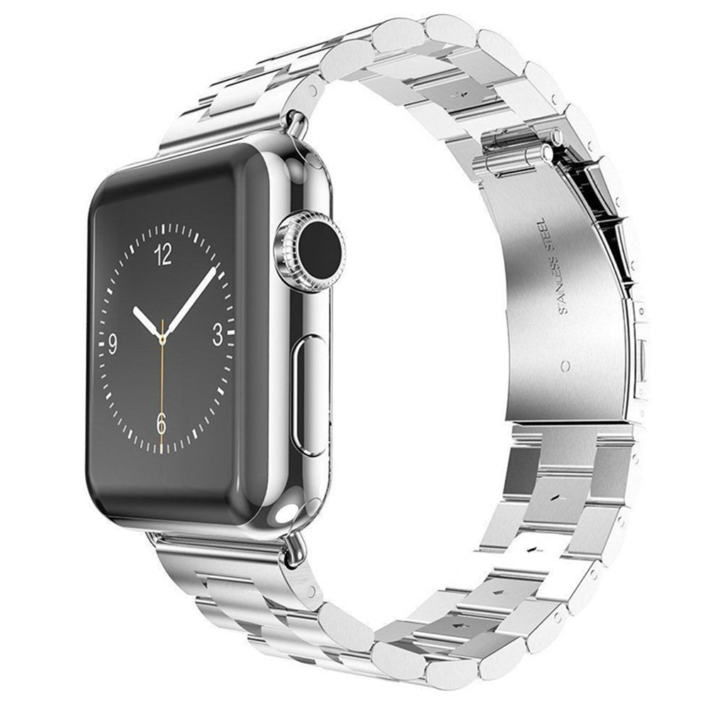Каишка Techsuit W036 за Apple Watch 49mm / 46mm / 45mm / 44mm / 42mm Series, Сребриста