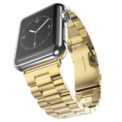Каишка Techsuit W036 за Apple Watch 49mm / 46mm / 45mm / 44mm / 42mm Series, Златиста
