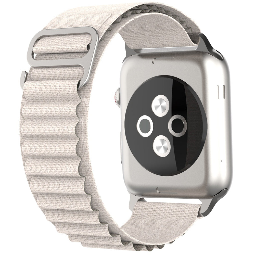 Каишка Techsuit W037 за Apple Watch 42mm / 41mm / 40mm / 38mm Series, Бяла