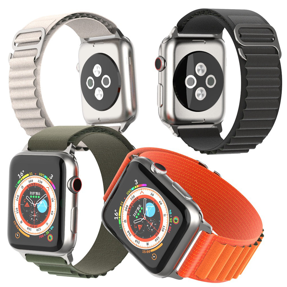 Каишка Techsuit W037 за Apple Watch 42mm / 41mm / 40mm / 38mm Series, Бяла