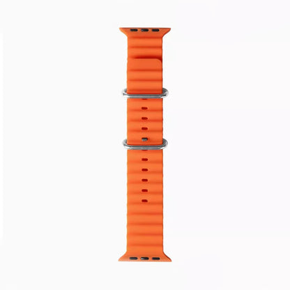 Каишка Techsuit W038 за Apple Watch 49mm / 46mm / 45mm / 44mm / 42mm Series, Оранжева