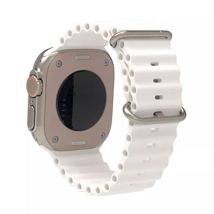 Каишка Techsuit W038 за Apple Watch 42mm / 41mm / 40mm / 38mm Series, Бяла