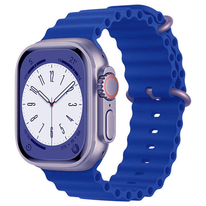 Каишка Techsuit W038 за Apple Watch 42mm / 41mm / 40mm / 38mm Series, Синя