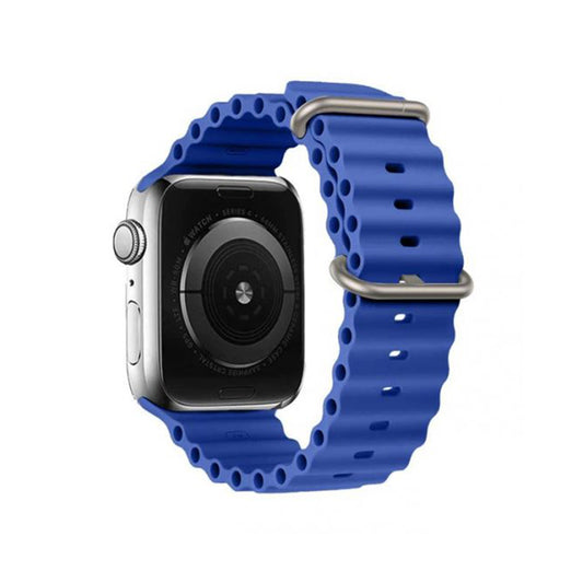 Каишка Techsuit W038 за Apple Watch 42mm / 41mm / 40mm / 38mm Series, Синя