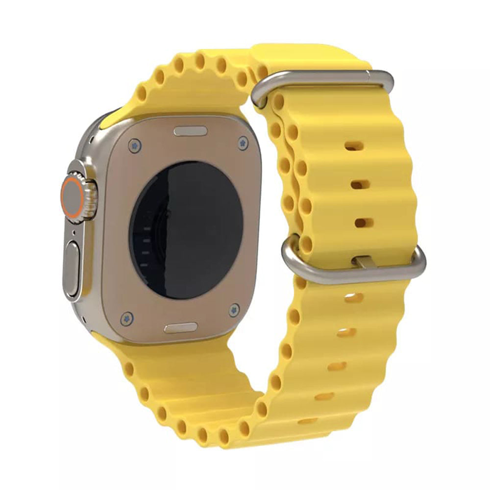 Каишка Techsuit W038 за Apple Watch 42mm / 41mm / 40mm / 38mm Series, Жълта