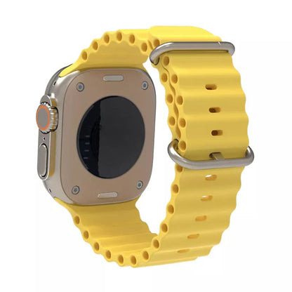 Каишка Techsuit W038 за Apple Watch 42mm / 41mm / 40mm / 38mm Series, Жълта