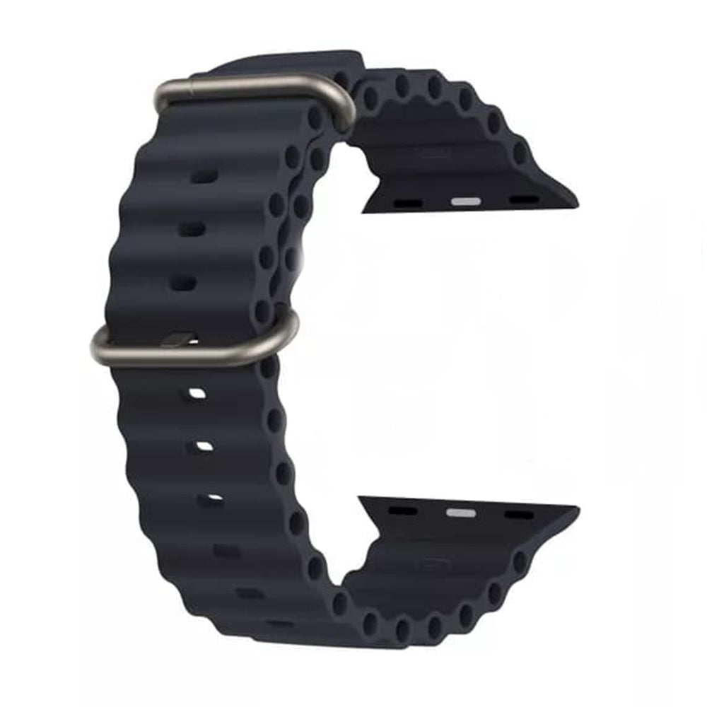 Каишка Techsuit W038 за Apple Watch 42mm / 41mm / 40mm / 38mm Series, Черна