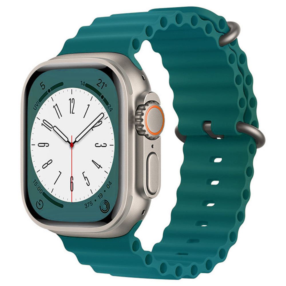 Каишка Techsuit W038 за Apple Watch 42mm / 41mm / 40mm / 38mm Series, Зелена