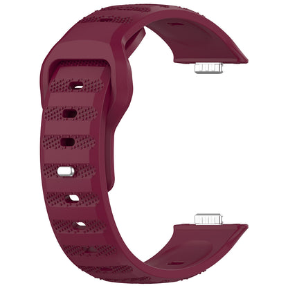 Каишка Techsuit W050 за Huawei Watch Fit 5 Pro / Fit 5 / Fit 4 Pro / Fit 4 / Fit 3, Бордо
