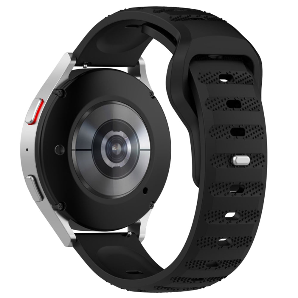 Каишка Techsuit W050 за Samsung Galaxy Watch / Huawei Watch Series, 20mm, Черна